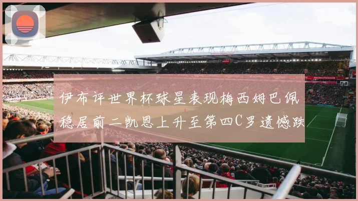 伊布评世界杯球星表现梅西姆巴佩稳居前二凯恩上升至第四C罗遗憾跌出前十